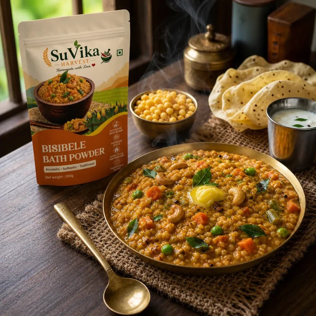 Bisibele bath prepared and served