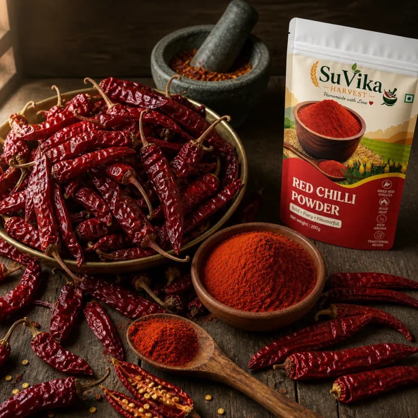 Ingredient selection — Red chilli powder