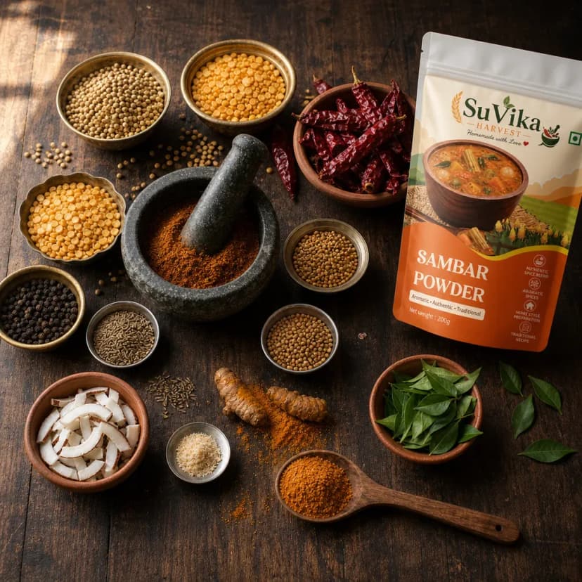 Sambar powder with traditional ingredients
