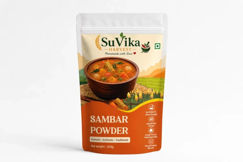 Packaging — Sambar powder sealed pouch